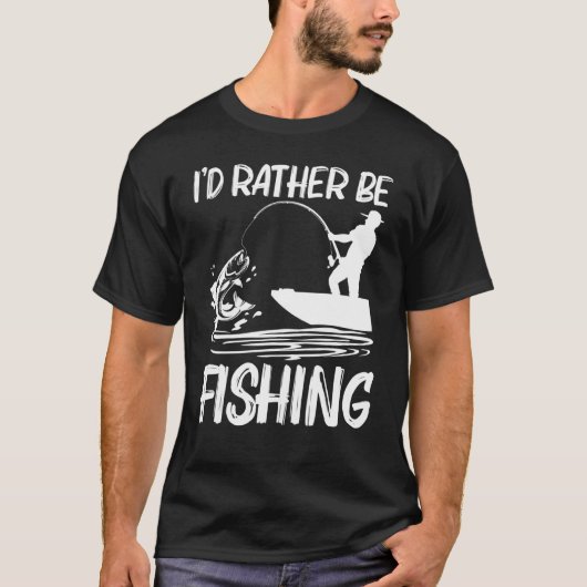 Fishing For Men Women Fisherman Bait Boat Trip T-Shirt (Vorderseite)