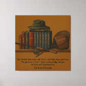 Fishing for Understanding Leinwanddruck (Vorderseite)