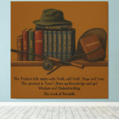 Fishing for Understanding  Leinwanddruck (Insitu (Holzboden))