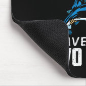 Fishing Funny Shirt Sarcasm Quotes Joke Hobbies Hu Mousepad (Ecke)