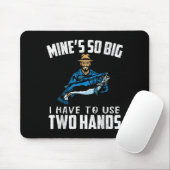 Fishing Funny Shirt Sarcasm Quotes Joke Hobbies Hu Mousepad (Mit Mouse)