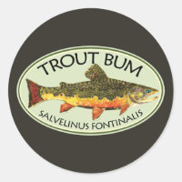 Fishing Funny TROUT BUM