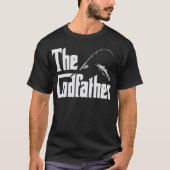 Fishing Godfather Reel Cool Godfather Fishing Gift T-Shirt (Vorderseite)