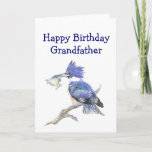 Fishing Grandfather Birthday Humor The Kingfisher Karte<br><div class="desc">Know an avid fisherman in your life,  this is the perfect gift   Funny Birthday card for the Grandfather who loves fishing and is the Kingfisher in your family,  or a sarcastic one for the Grandfather who couldn't catch a shoe</div>