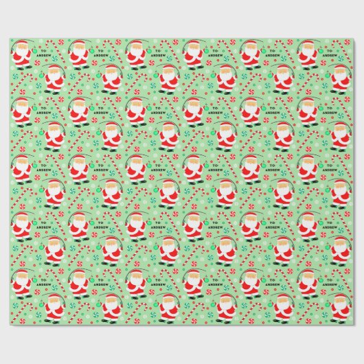 Fishing Holiday Gift Geschenkpapier (Flach)