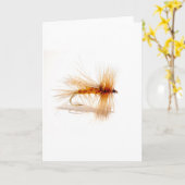 Fishing Hook Karte (Gelbe Blume)