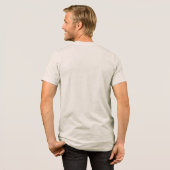 Fishing Hooks Funny Tri-Blend Shirt (Rückseite voll)