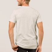 Fishing Hooks Funny Tri-Blend Shirt (Rückseite)