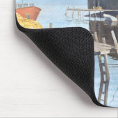 Fishing Huts Mousepad (Ecke)