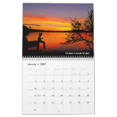 Fishing Images and Text on each page Kalender (Jan 2027)