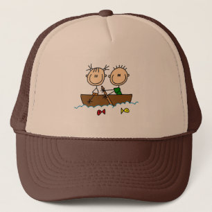 Fishing In Boat Hat Truckerkappe