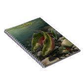 Fishing Journal Custom Coho Salmon Art Notebook Notizblock (Rechte Seite)