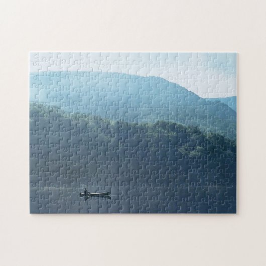 Fishing Lake White Mountains New Hampshire Puzzle (Horizontal)
