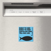 Fishing Lies Funny Kühlschrankmagnet (In Situ (Geschirrspüler))