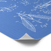 Fishing Lure 1926 - Art Blueprint Poster (Ecke)