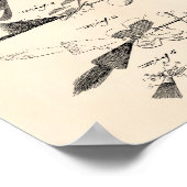 Fishing Lure 1929 Patent Art Old Peper Poster (Ecke)