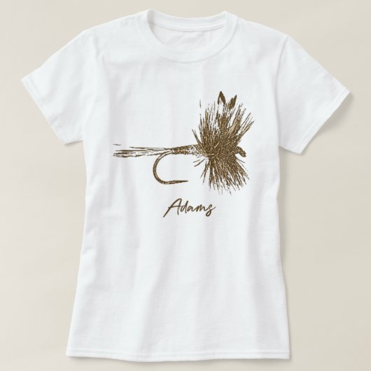 Fishing Lure Adams Vintager T - Shirt (Design vorne)