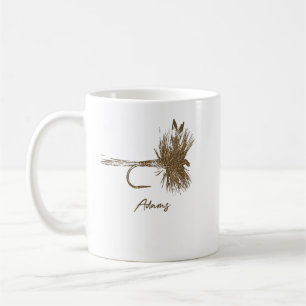 Fishing Lure Adams Vintager T - Shirt Kaffeetasse