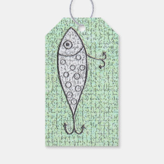 Fishing Lure Gift Tags Geschenkanhänger