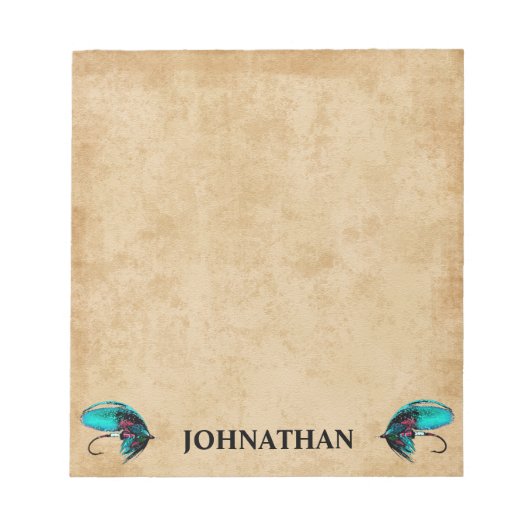 Fishing Lure Notizblock (Vorderseite)