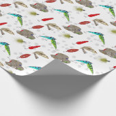 Fishing Lures with Bubbles Geschenkpapier (Ecke)