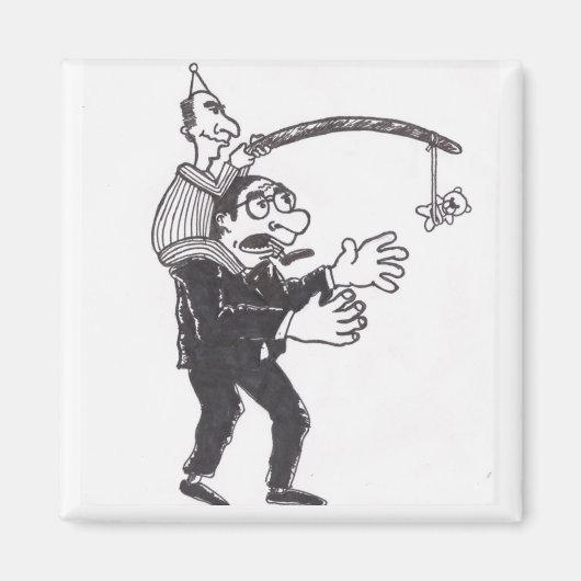 "Fishing"-Magnet Magnet (Vorne)