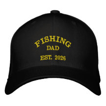 Fishing Papa Est. 2026 | Besticktes Design