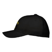 Fishing Papa Est. 2026 | Besticktes Design Bestickte Baseballkappe (Links)
