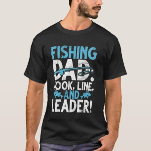 Fishing Papa Haken, Leine und Vorfach! Fishing Pap T-Shirt