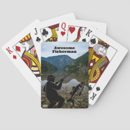 Fishing Poker Card - Custom Sports Fisherman Spielkarten