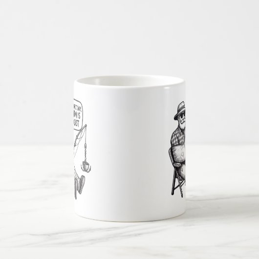 Fishing Pun Mug – Arm’s in a Cast Kaffeetasse (Mittel)