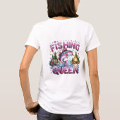 Fishing Queen Damen T-Shirt (Rückseite)