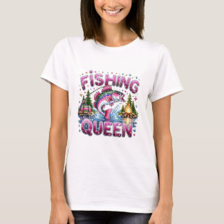 Fishing Queen Women T-Shirt 