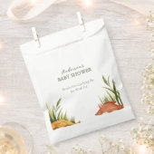 Fishing Reel Excited Little Fisherman Baby Shower  Geschenktütchen (Ausgeschnitten)