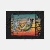 Fishing Rods Are Like Potato Chips You Can't Have  Fleecedecke (Vorderseite (Horizontal))