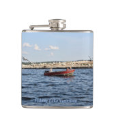 Fishing SeeVermilion Flachmann (Vorderseite)