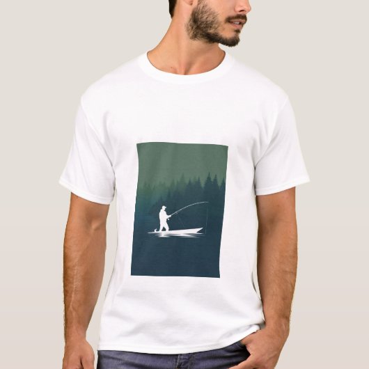 Fishing Serenity T-Shirt (Vorderseite)