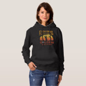Fishing Solves Half Of My Problems Golfing Solves Hoodie (Vorne ganz)