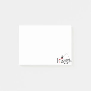 Fishing Store Post-it Klebezettel