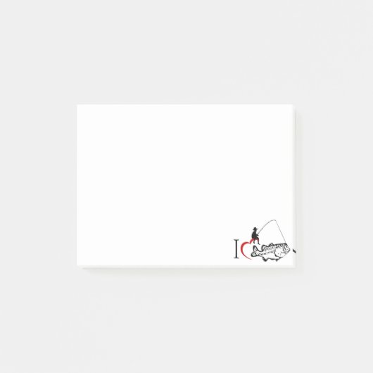 Fishing Store Post-it Klebezettel (Vorderseite)