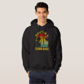 Fishing T Dont Be A Dumb Bass Fish Dad Funny Fishe Hoodie (Vorne ganz)