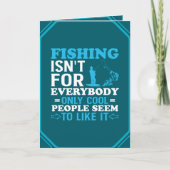 Fishing Theme Birthday Karte (Vorderseite)