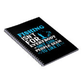 Fishing Theme  Notizblock (Rechte Seite)