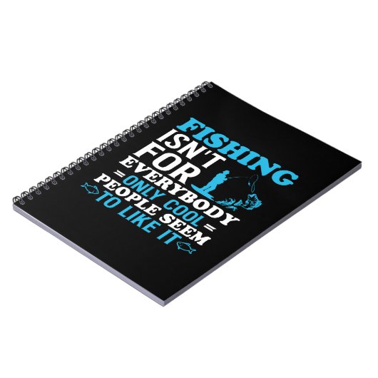 Fishing Theme  Notizblock (Linke Seite)