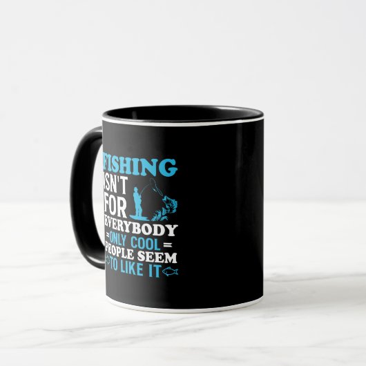 Fishing Theme  Tasse (Vorderseite Links)