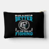 Fishing Theme Zubehörtasche (Rückseite)