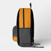 Fishing themed bedruckter rucksack (Rechts)