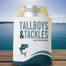 Fishing Trip Tallboys & Tackles Birthday Party