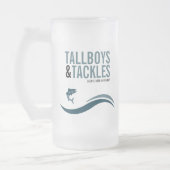 Fishing Trip Tallboys & Tackles Birthday Party Mattglas Bierglas (Links)