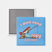  Fishing Without Limits Magnet (Vorderseite/Rückseite)